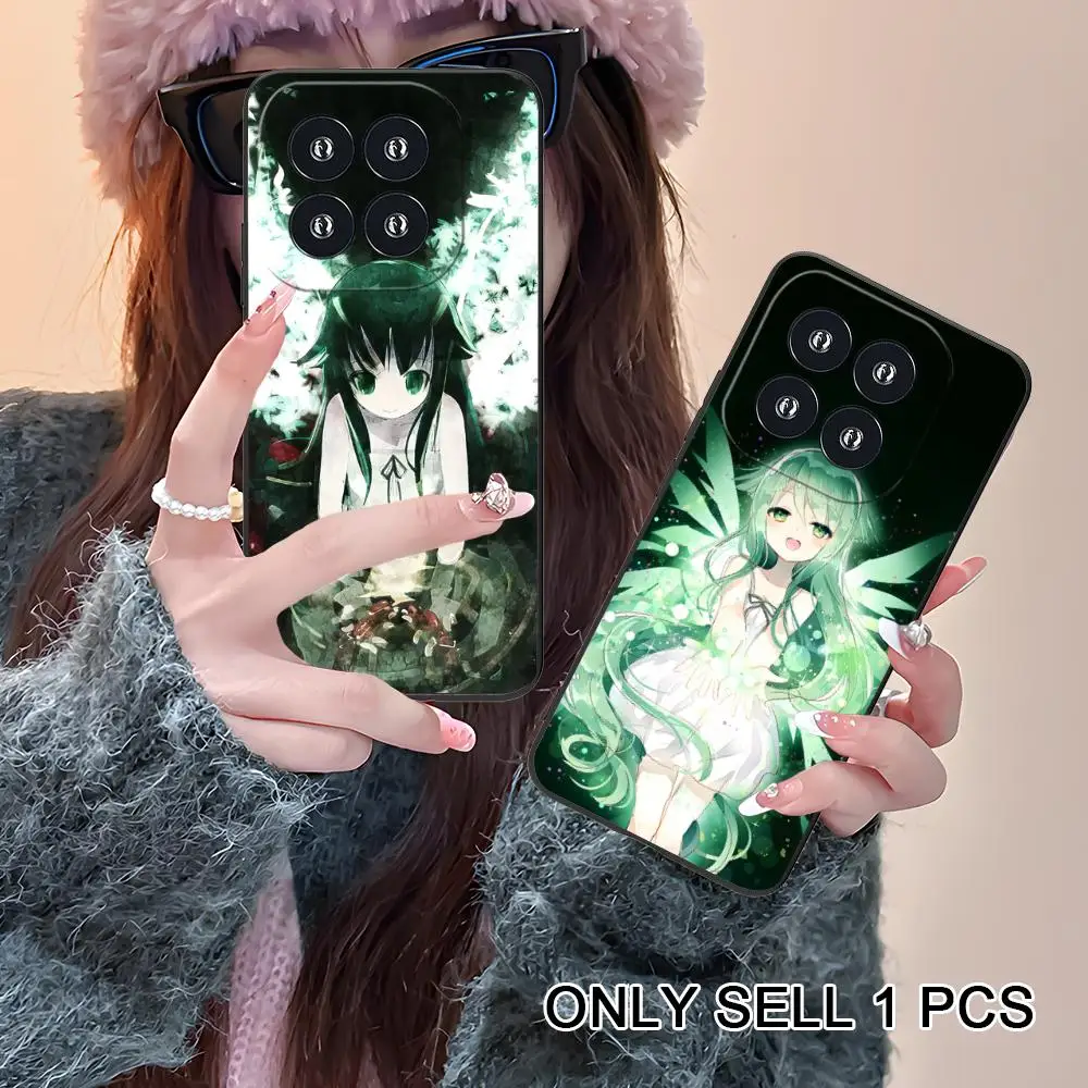 

Saya no Uta Matte TPU Mobile Phone Case for Xiaomi 15 14 13 12 Mi 11 T Ultra Lite Pro S X 5G Colorful Printing Cover