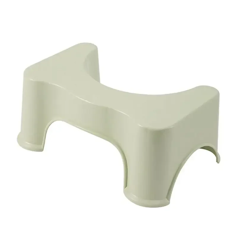 Plastic Squatting Stool, Toilet Stool, Convenient and Compact, Bathroom Toilet Step Stool for Kids Adults, 17cm height