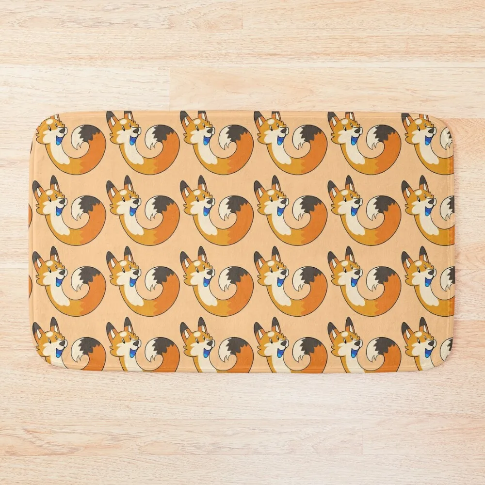

Orange Pipefox - Pip Bath Mat Carpets For Bathroom Kitchens Mat
