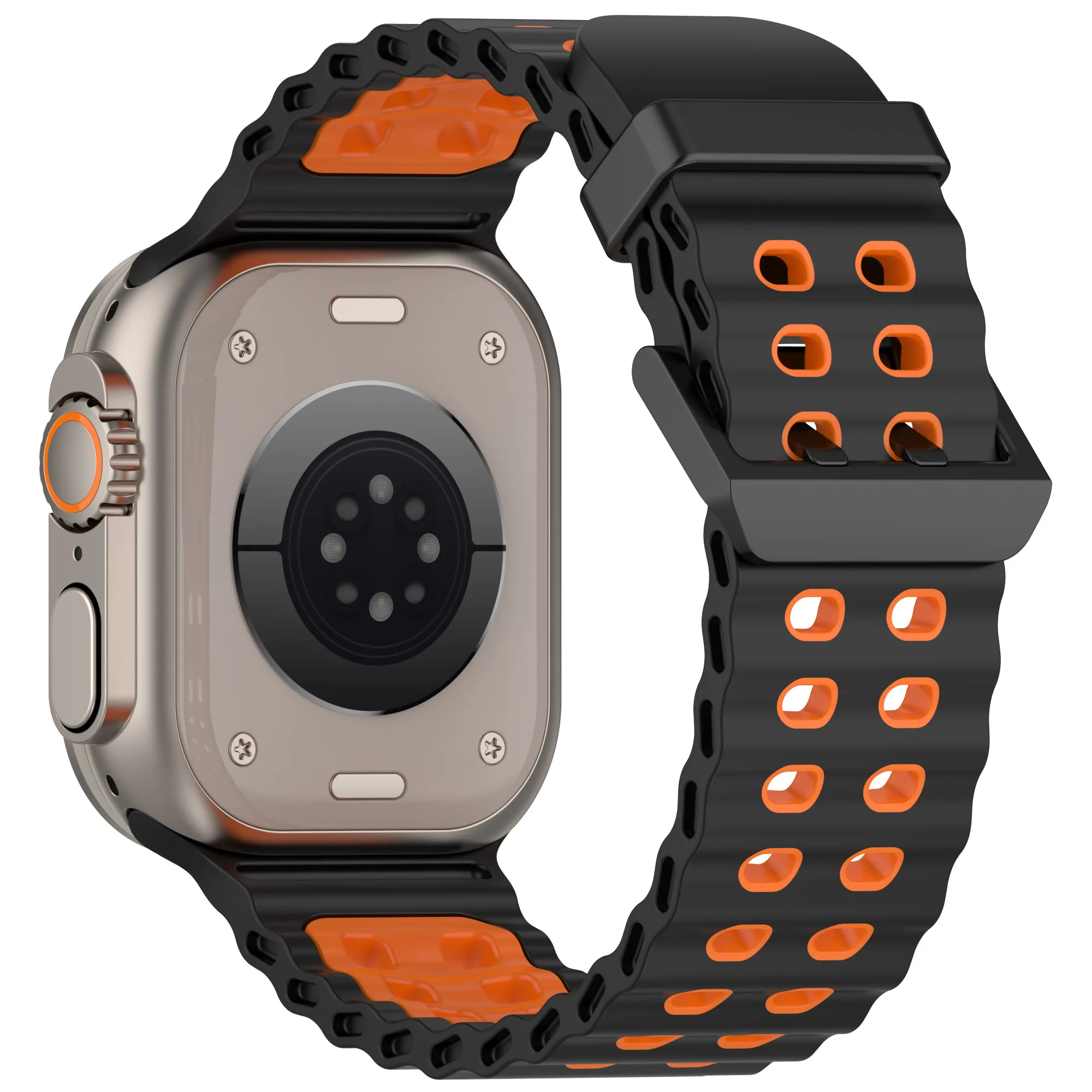 Ocean Strap für Apple Watch Band Ultra 3/2 49 mm Serie 11 10 46 mm Sportarmband Armband iWatch 9 8 7 6 5 SE 45 mm 44 mm Correa