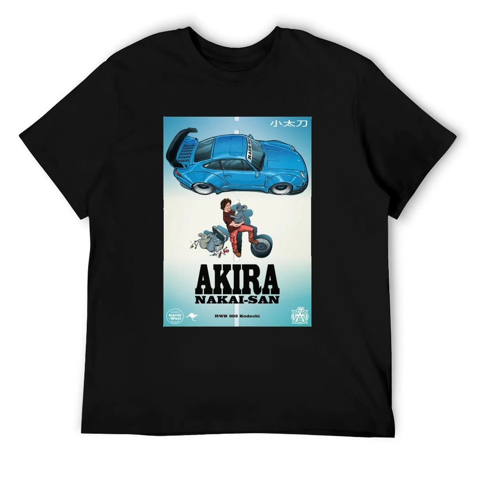 

Футболка Akira Nakai Koala, мужская роскошная мужская футболка, роскошная футболка