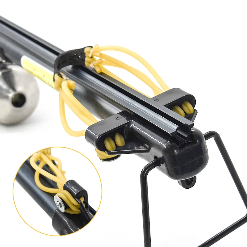 Outdoor Fish Shooting Slingshot with Laser Aiming Fish Dart Launcher Hunting Long Pole Slingshot Adult Entertainment Toy