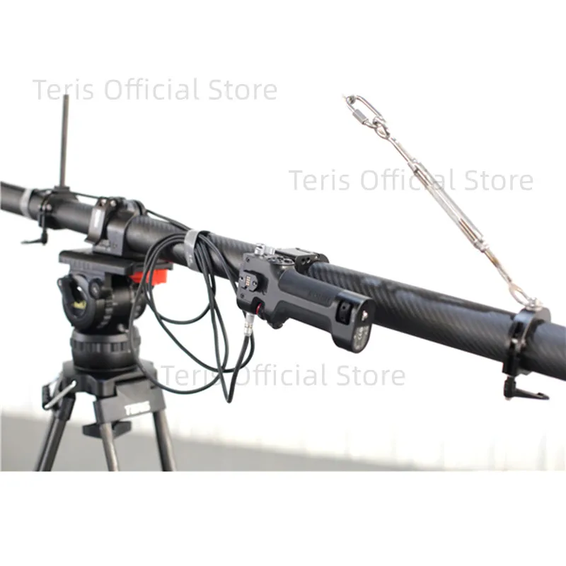 جهاز JQ40-III صغير من ألياف الكربون ، متوافق مع DJI Ronin RS2 ، رافعة Zhiyun 2 مثبت ، حمولة 10 كجم ، 4 متر