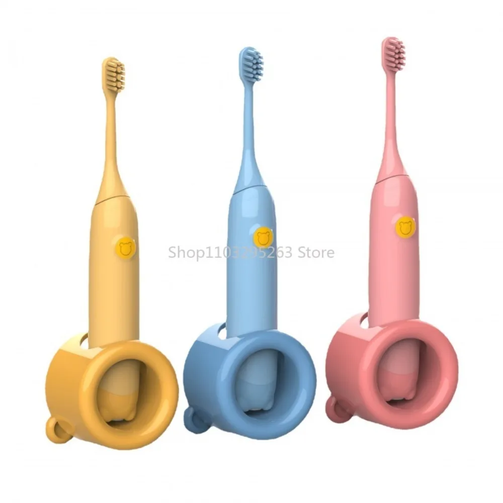 Toothbrush Waterproof Soft Hair Rechargeable Cartoon Children's Magnetic Suspension Sonic Electric