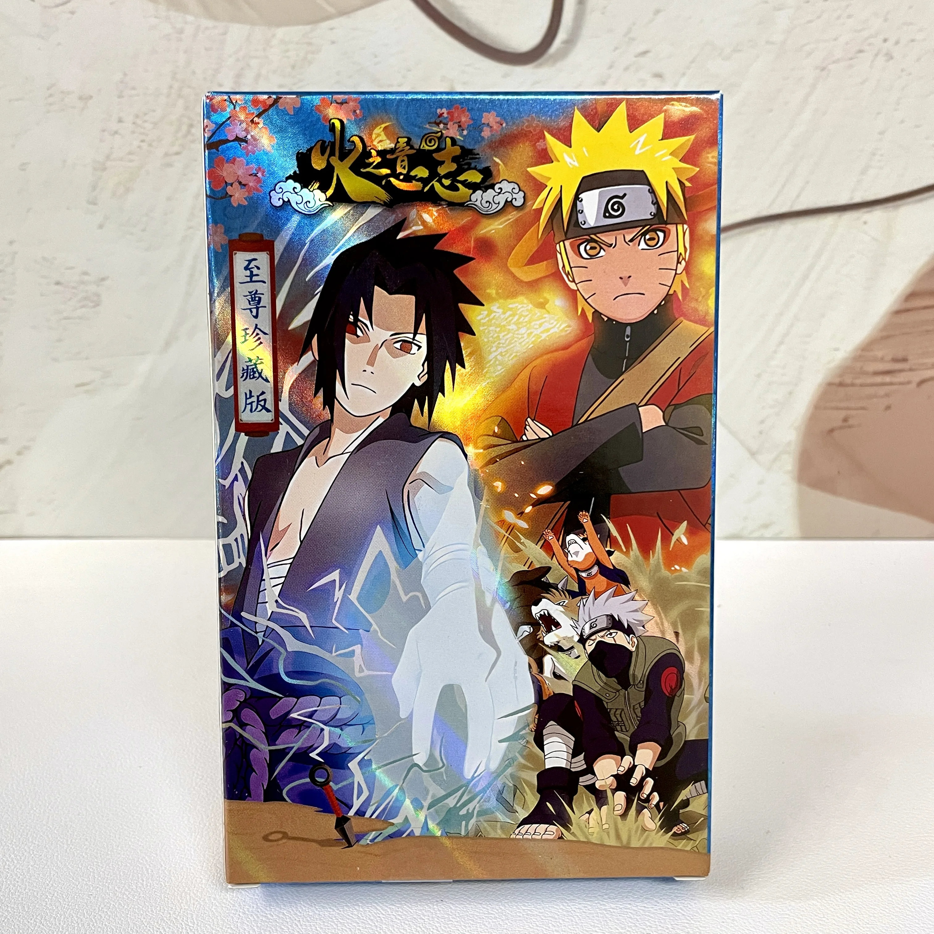 Naruto Complete Series Card Booster Box Will of Fire Uzumaki Anime Rare Collection Cards Children Toy Gifts