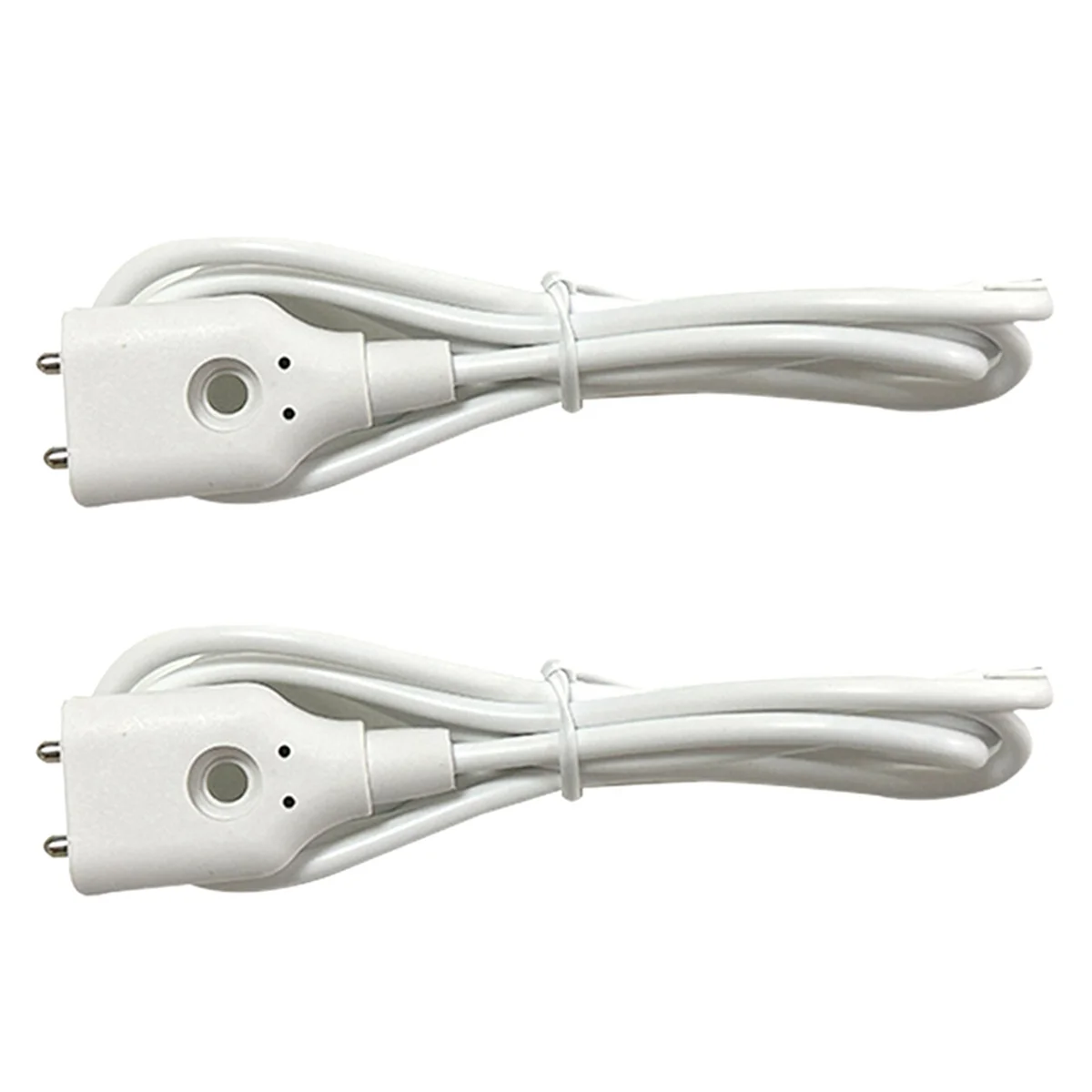 2X Water Leakage Alarm Detector With Wired Sensor 1 Meter Cable Water Level Sensor Probe Dual Metal Poles-Y47A
