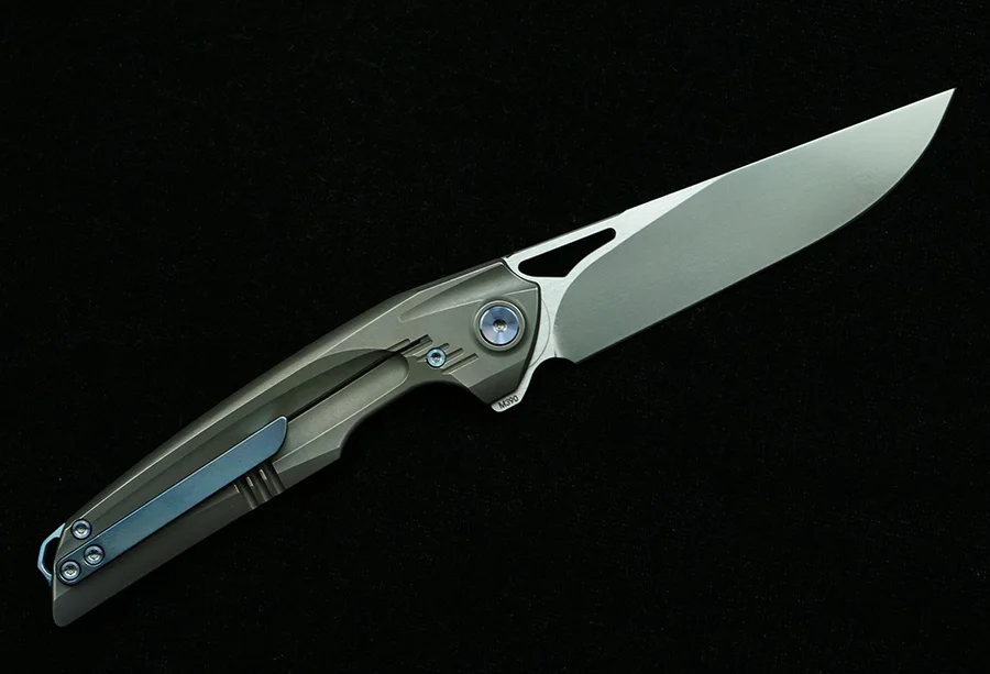 LEMIFSHE-Couteau pliant Flipper L95, véritable lame M390, manche en titane, camping en plein air, survie en cuisine, outil EDC multifonctionnel, nouveau