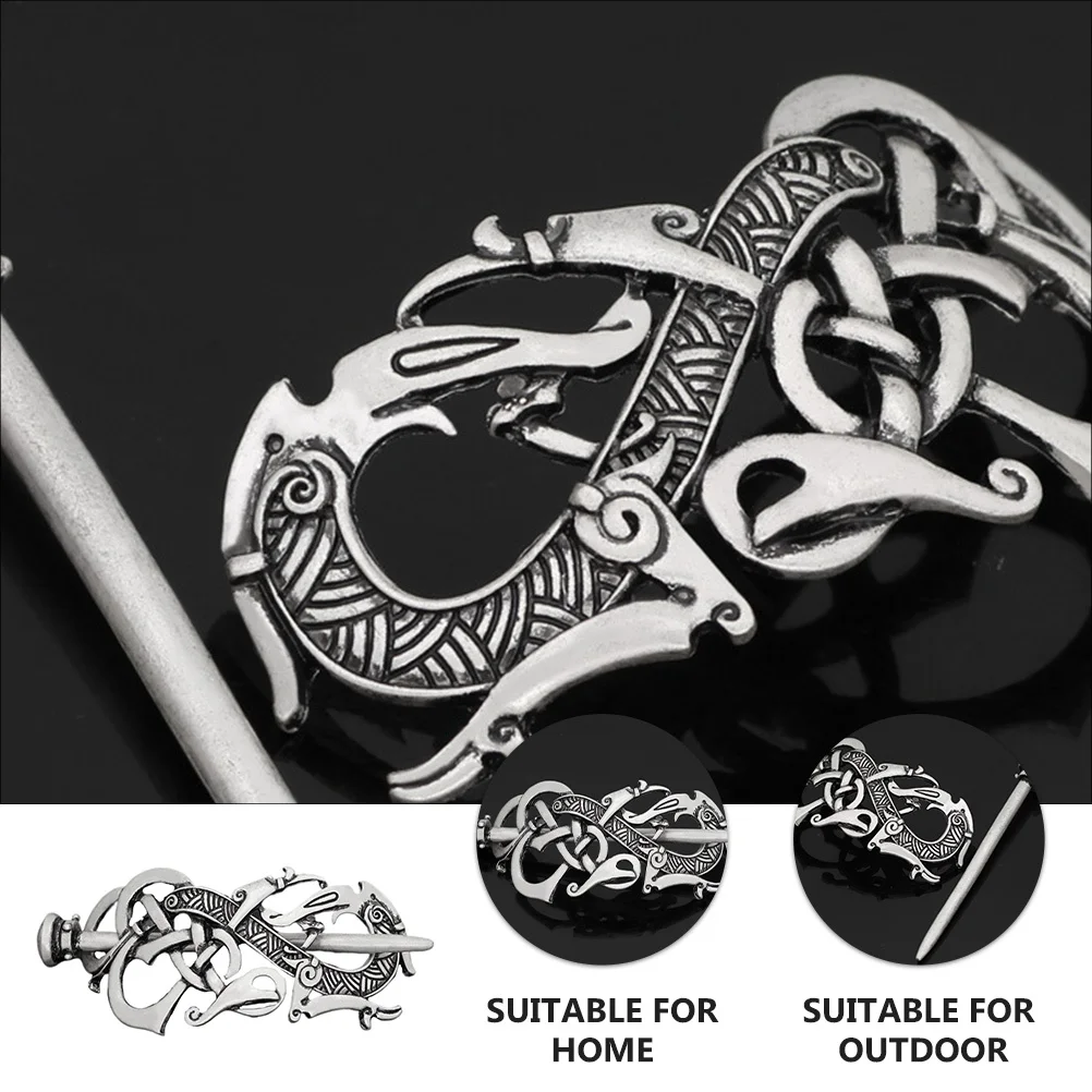 

2 шт., винтажная заколка для волос, декоративный сплав, женский головной убор, дизайн с узлом, стильный уникальный подарок, аксессуары для волос