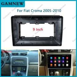 9 Inch Car Fascia Frame Adapter Canbus Box Android Radio Dash Fitting Panel Kit For Fiat Croma 2005-2010