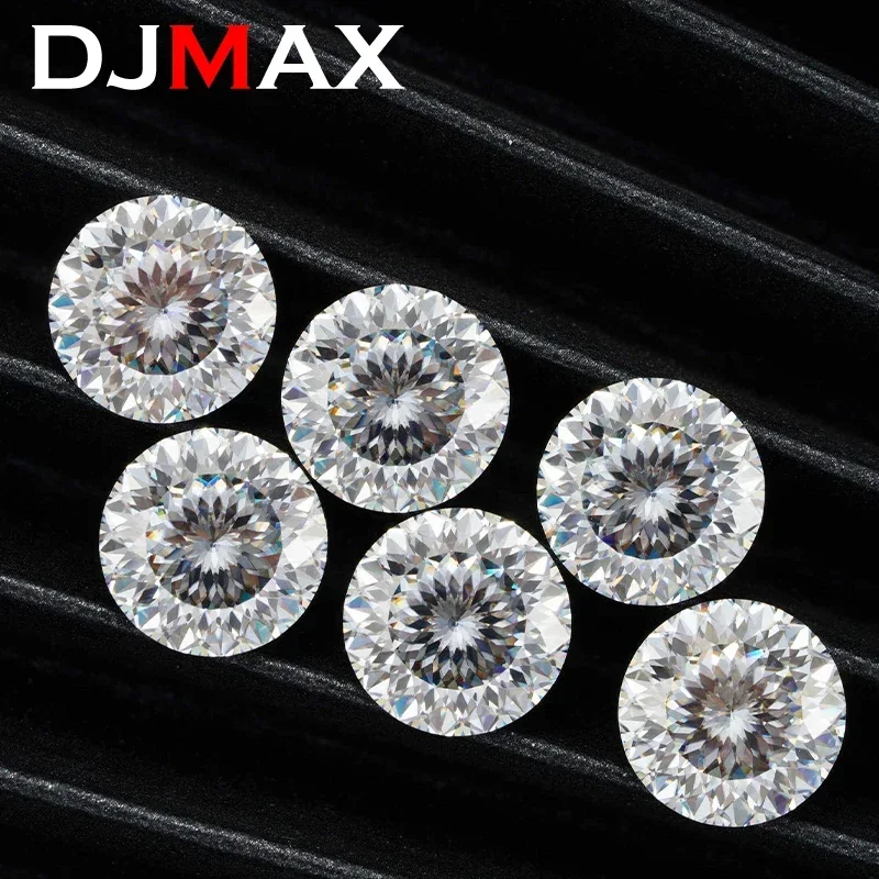 0.1-50 Carat D Color VVS1 Russian Cut Belgian Cut Moissanite Diamonds Loose Stones 100 Faceted Cut Bird's Nest Cut With GRA