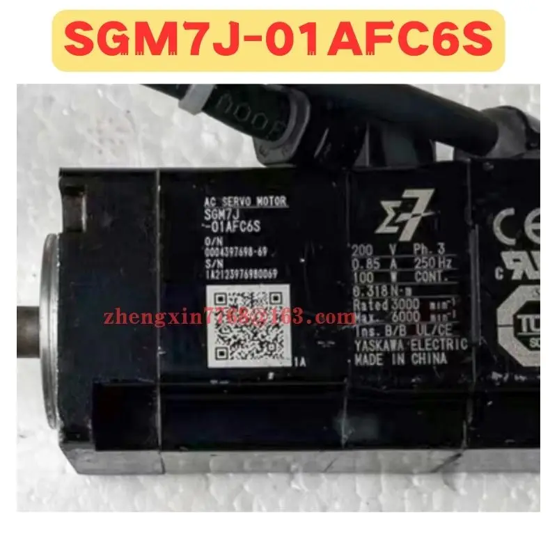 

Used Servo Motor SGM7J-01AFC6S SGM7J 01AFC6S Normal Function Tested OK