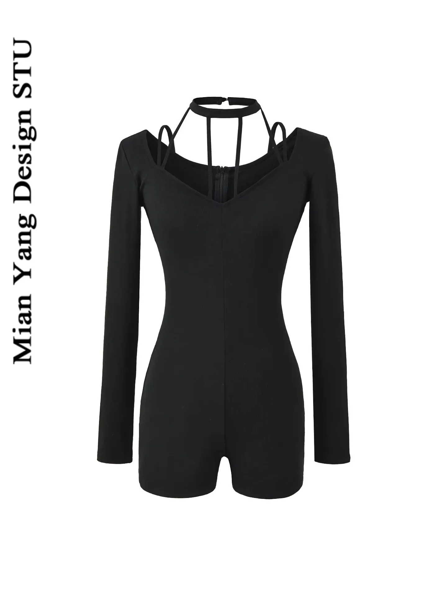 

Американский сексуальный хлопковый комбинезон-боди для женщин с вырезом хенли, облегающий, утягивающий, базовый слой, короткие шорты