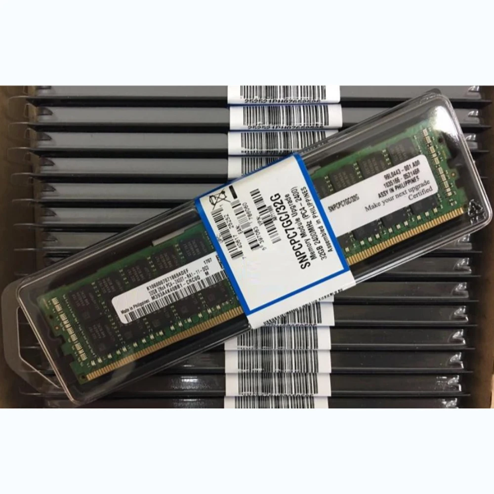 

1PCS Server Memory T7910 FC630 R530 T430 SNPCPC7GC/32G 32GB DDR4 2400MHz RAM