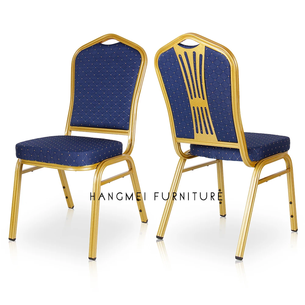 #Hot Sales Cheap Price Metal Manufacturer Stacking Hotel Wedding Dining Hall Iron Banquet Chairs