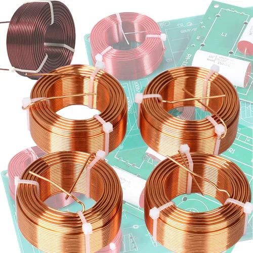 Imagen 2 del producto Divisor de frecuencia de 1,0mm, bobina Inductor de núcleo vacío, cruce de Audio Audiophile personalizado, cruce de Audio para coche