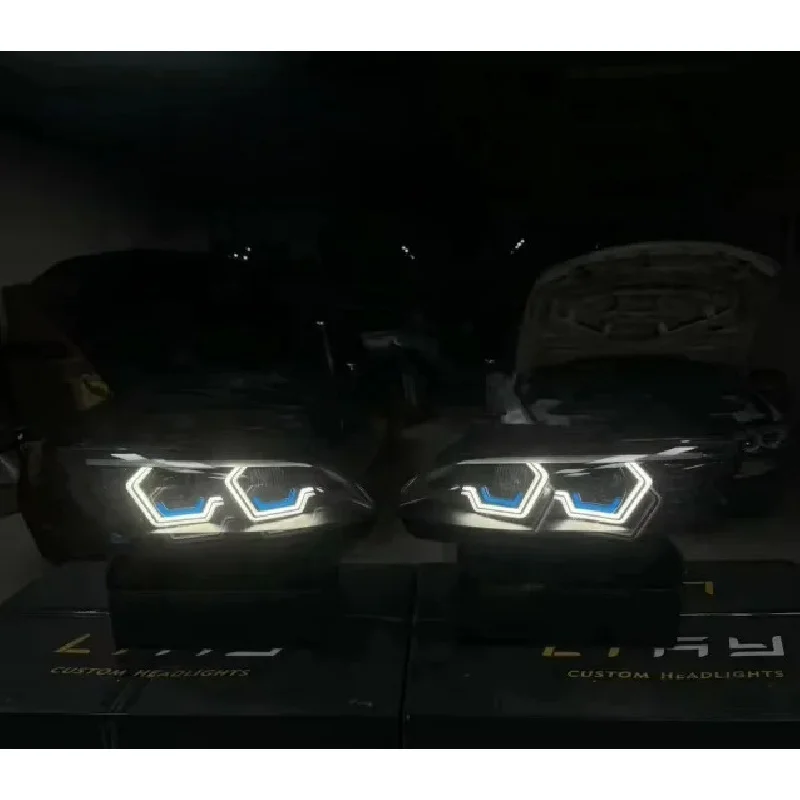 3 Series E92 E93 2006-2012 DRL Light-emitting Diode Headlights Front Lamps OSS Style Headlights