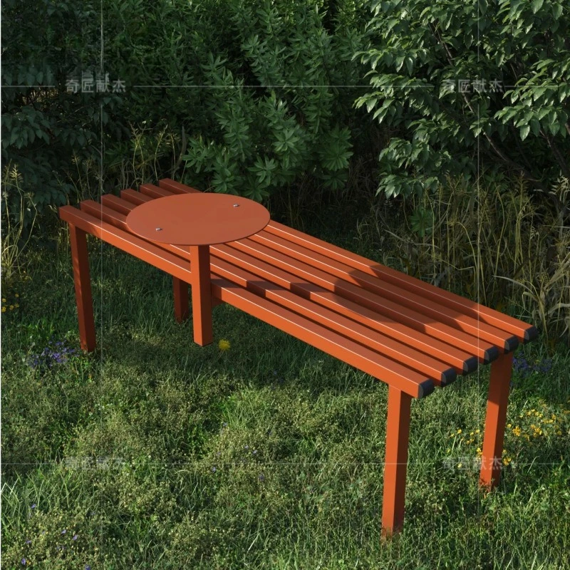 Park Chair Outdoor Leisure Bench Outdoor Courtyard Court Rest Square Outdoor Bench