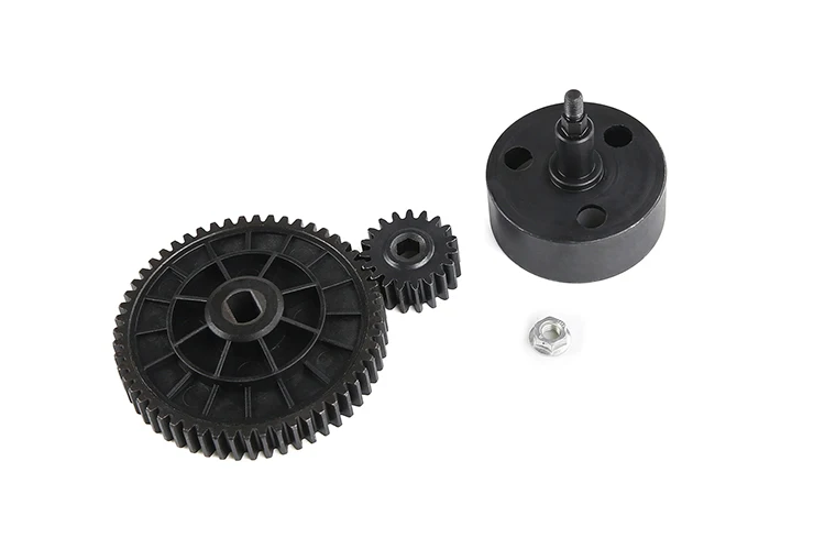 High Speed Metal Gear Kit 19t HD Pinion 55 Spur with Bell Fits HPI Baja 5B 5T 5SC SS 2.0