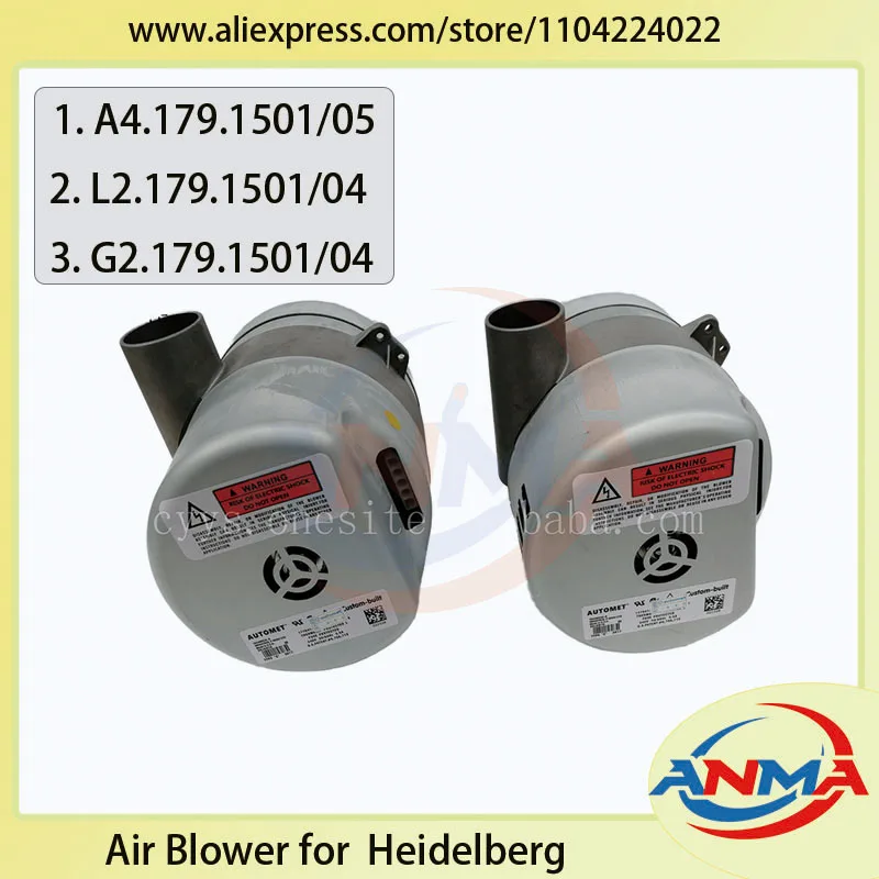 

Best quality G2.179.1501 L2.179.1501 A4.179.1501 Air Blower Heidelberg Printing Machine Parts CD74 SM74 SM52 XL75 Blower