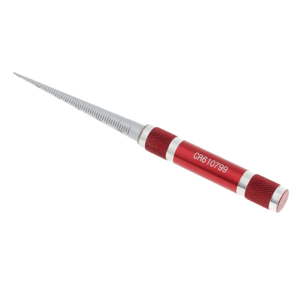 Bore Gauge Zinc Alloy Taper Hole Ruler Easy Read Measuring Tool for Automotive Workshop Use