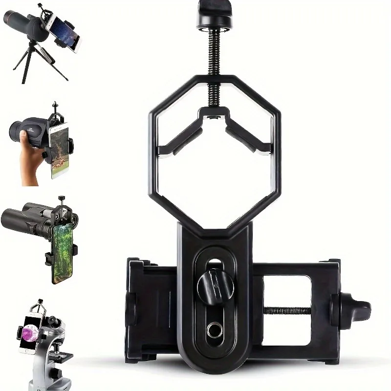 Support de caméra pour télescope Eisgroub - Accessoire extérieur durable pour une observation précise de la distance, support d'adaptateur de téléphone universel