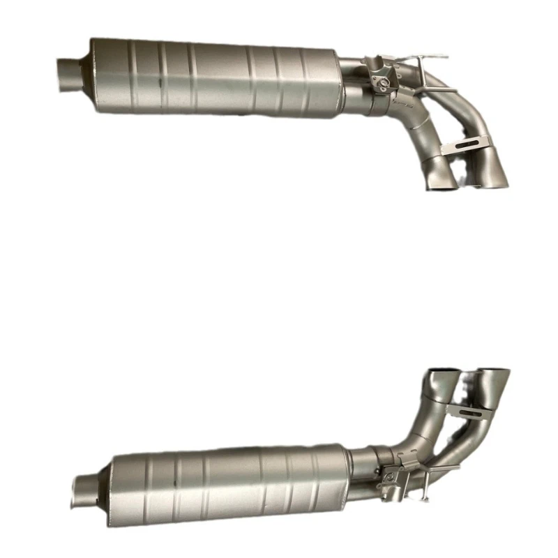 Suitable for Mercedes-Benz large GW464G63G500G350G550 modified titanium alloy Scorpio exhaust AK exhaust back