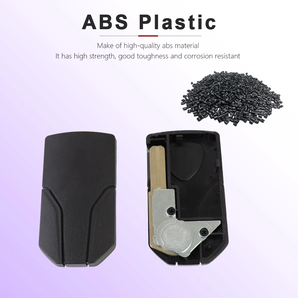 Motorcycle Remote Key Case With Blade Automatic Bouncing For Ducati MTS 1200 Multistrada 1200S 2010-2014 Protective Shell Cover