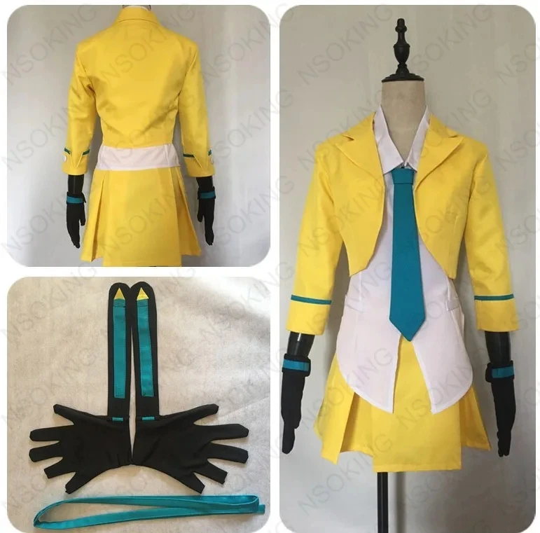 Anime Cosplay Fantasia de Ace Kitzuki Kokone, Athena Cykes, Feito Sob Medida, Novo