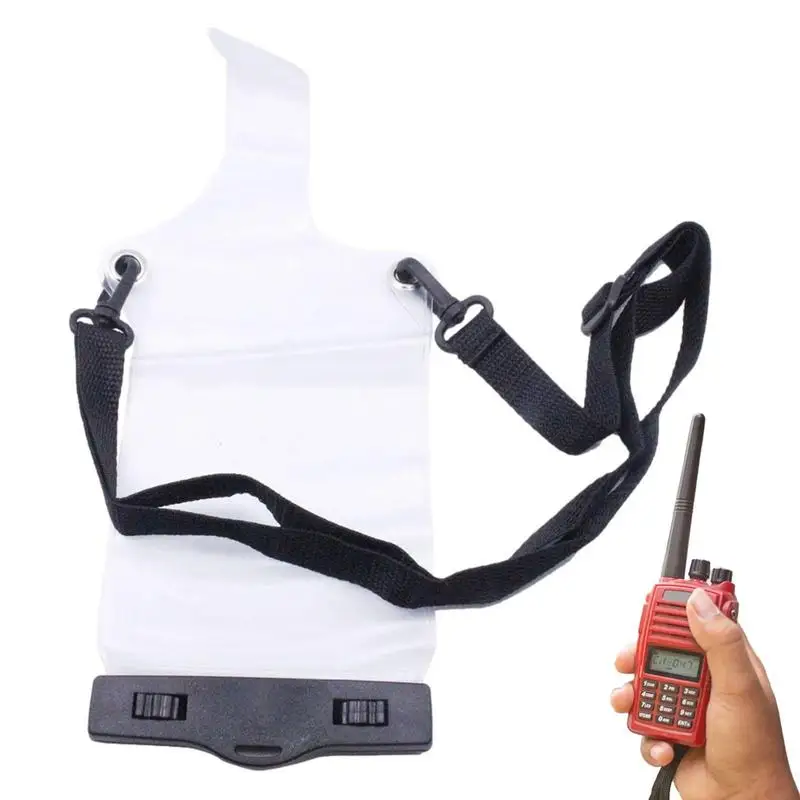 Waterproof Radio Bag Full Protector Cover Holder With Lanyard Universal Sets/Holster Case Holder Protective Pouch