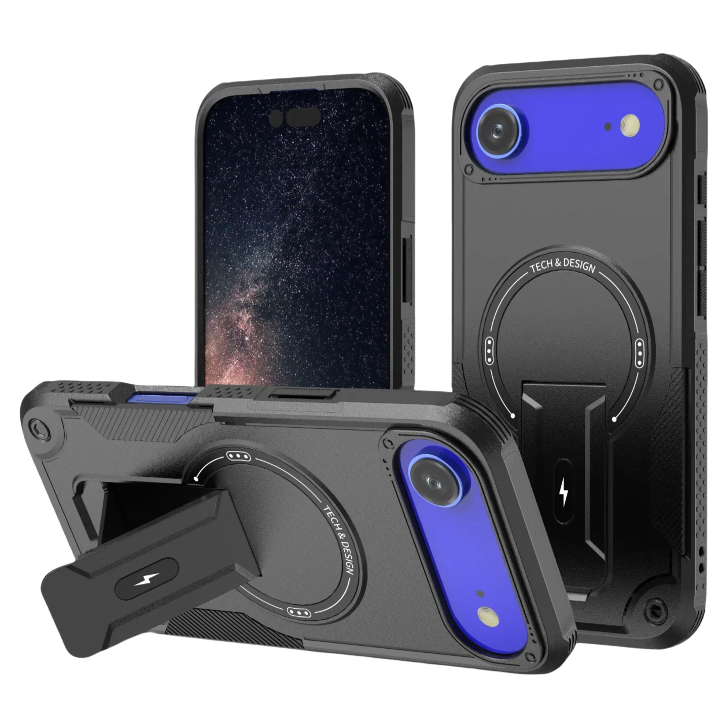 Funda Fuerte De Doble Capa Para Iphone 17 Air 16 15 14 Pro Max 12 13 16 Plus Iphone17 Iphone15 Iphone16 Fundas Protectoras