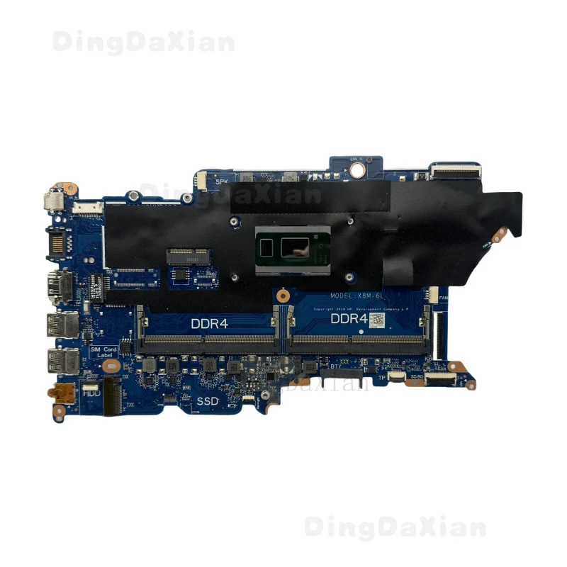 D+for HP ProBook 440 G7 450 G7 laptop motherboard DA0X8MMB6D0 i7-10510U