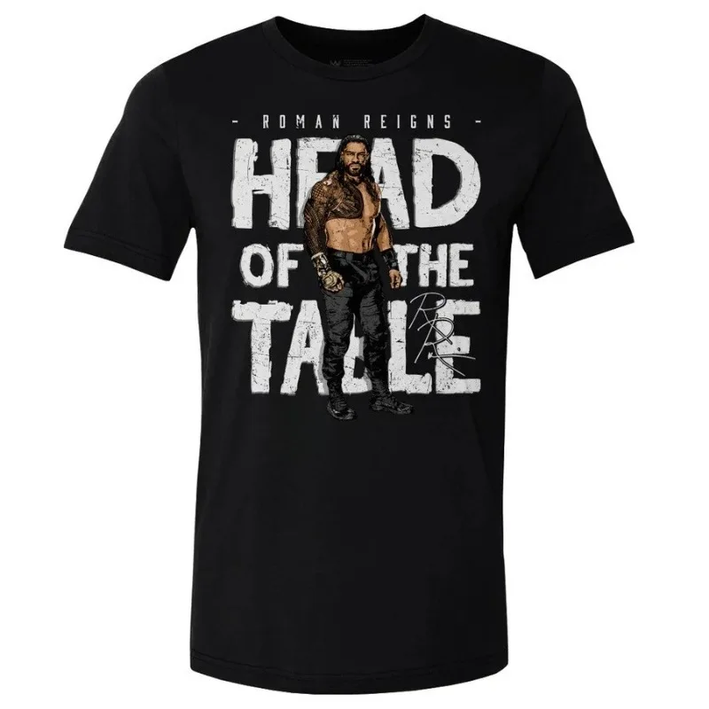 Roman Reigns Merch Unisex T-shirt Men Short Sleeve Tops fashion Tee Clothes Causal Y2K Tops