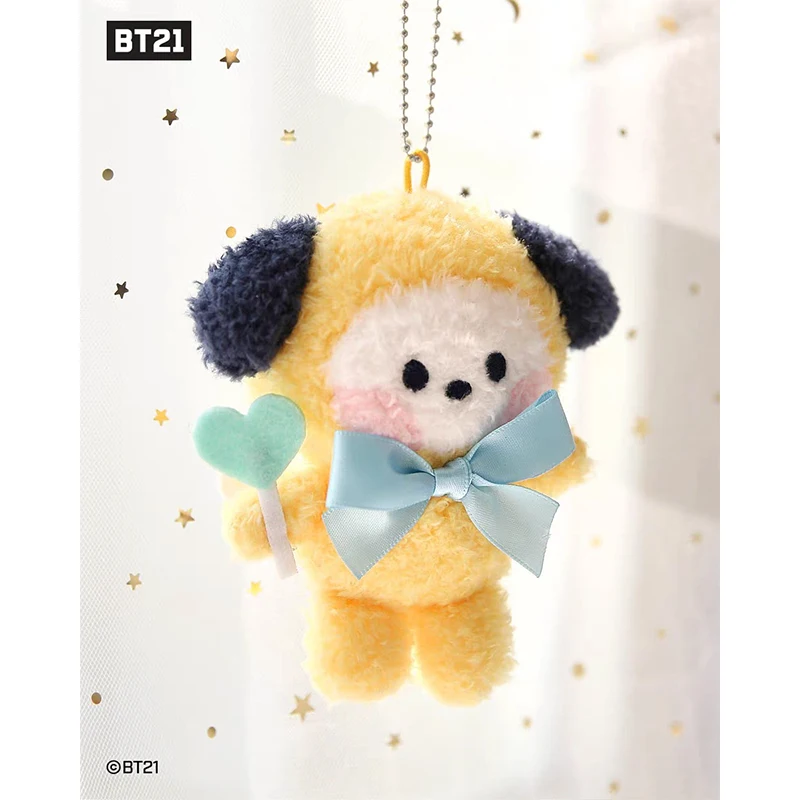Linefriends Bt21 Monopoly Angel Series Schattige pluche pop sleutelhanger tas hanger interieur decoratie geschenken speelgoedcollectie voor kinderen