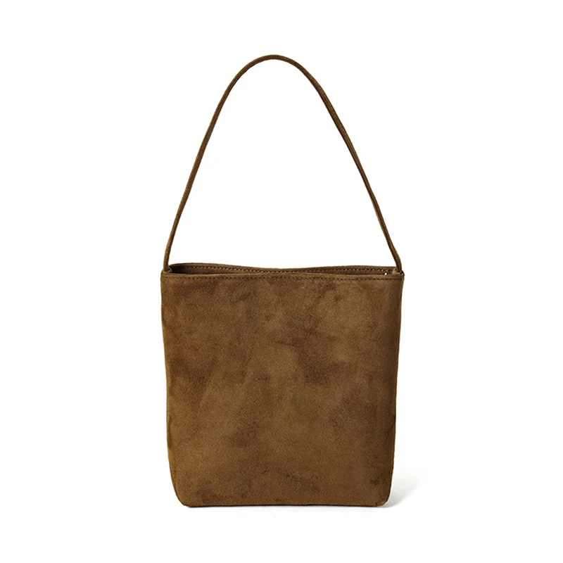 2025-new-women's-crossbody-bag-luxury-genuine-leather-handbag-fashion-faux-suede-shoulder-bag-high-end-commuter-versatile-purse