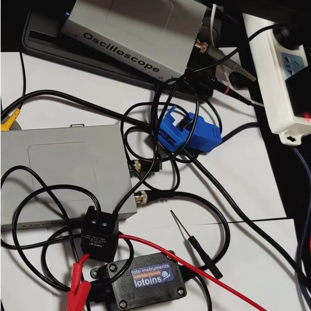LOTO Oscilloscope Current Probe C10B C20B C50B C100B C200B Module AC/DC 25KHz   Universally Compatible Clip Ring Dia 13mm