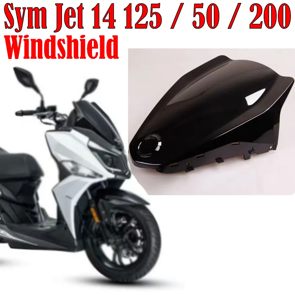 For Sym Jet 14 125 / 50 / 200 Front Windshield Windshield Original