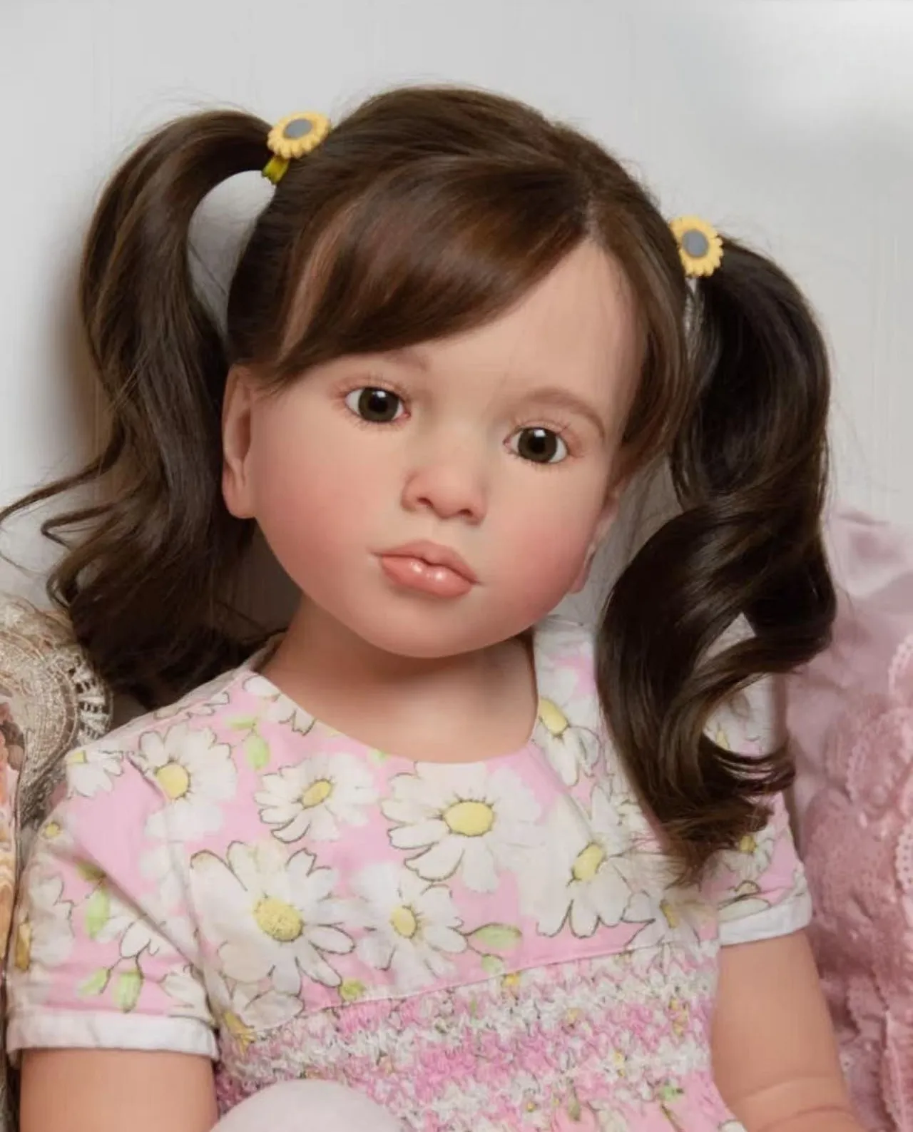 Muñeca Bebé Reborn de 42 Pulgadas con Acabado Aloenka, Linda Muñeca Pintada para Niñas Pequeñas, Juguete de Regalo, Muñeca Artística