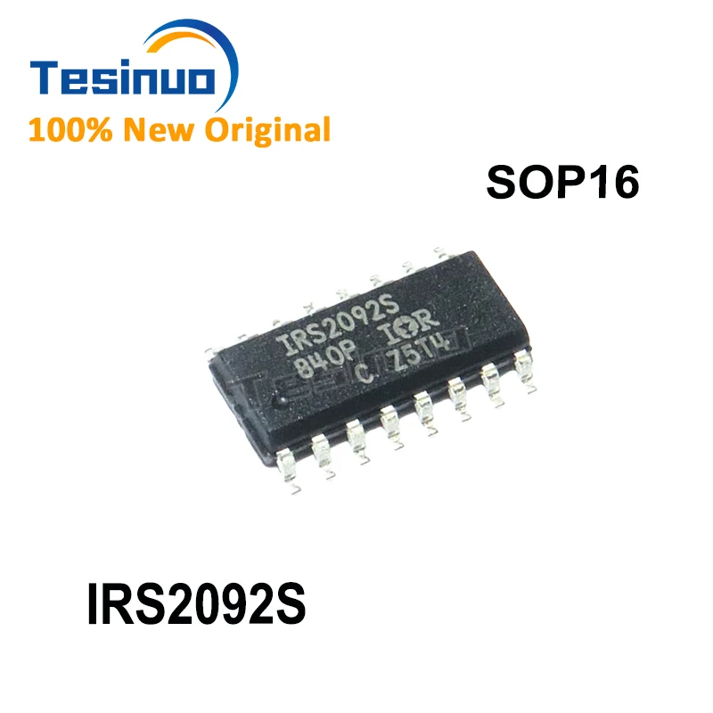 2~10 PIEZAS Circuito Integrado de Controlador de Audio IRS2092S Original SOP16, Componente Electrónico de Alto Rendimiento, En Stock, Envío Rápido