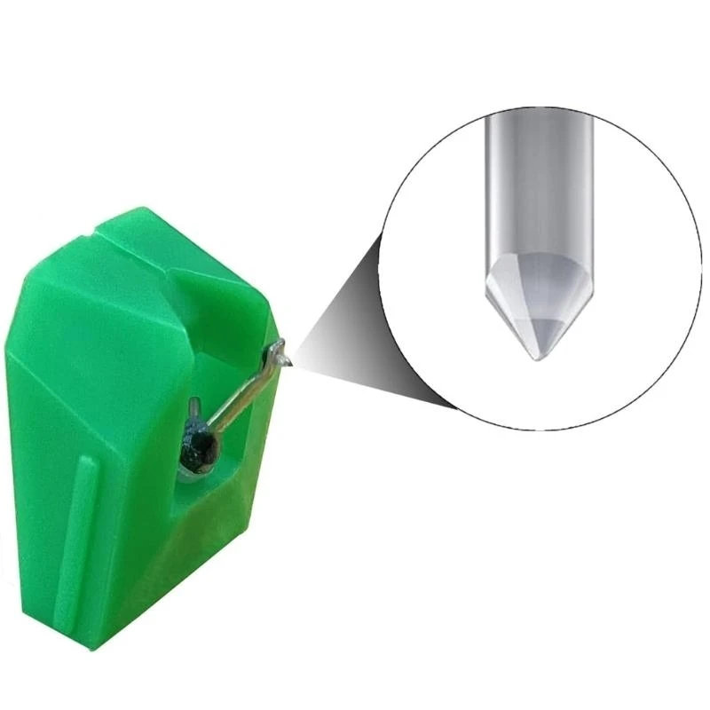 مجموعة استبدال الإبرة القلم Diamond مع إبرة سجل فرشاة التنظيف لمشغلات السجلات القرص الدوار ل VMN95C