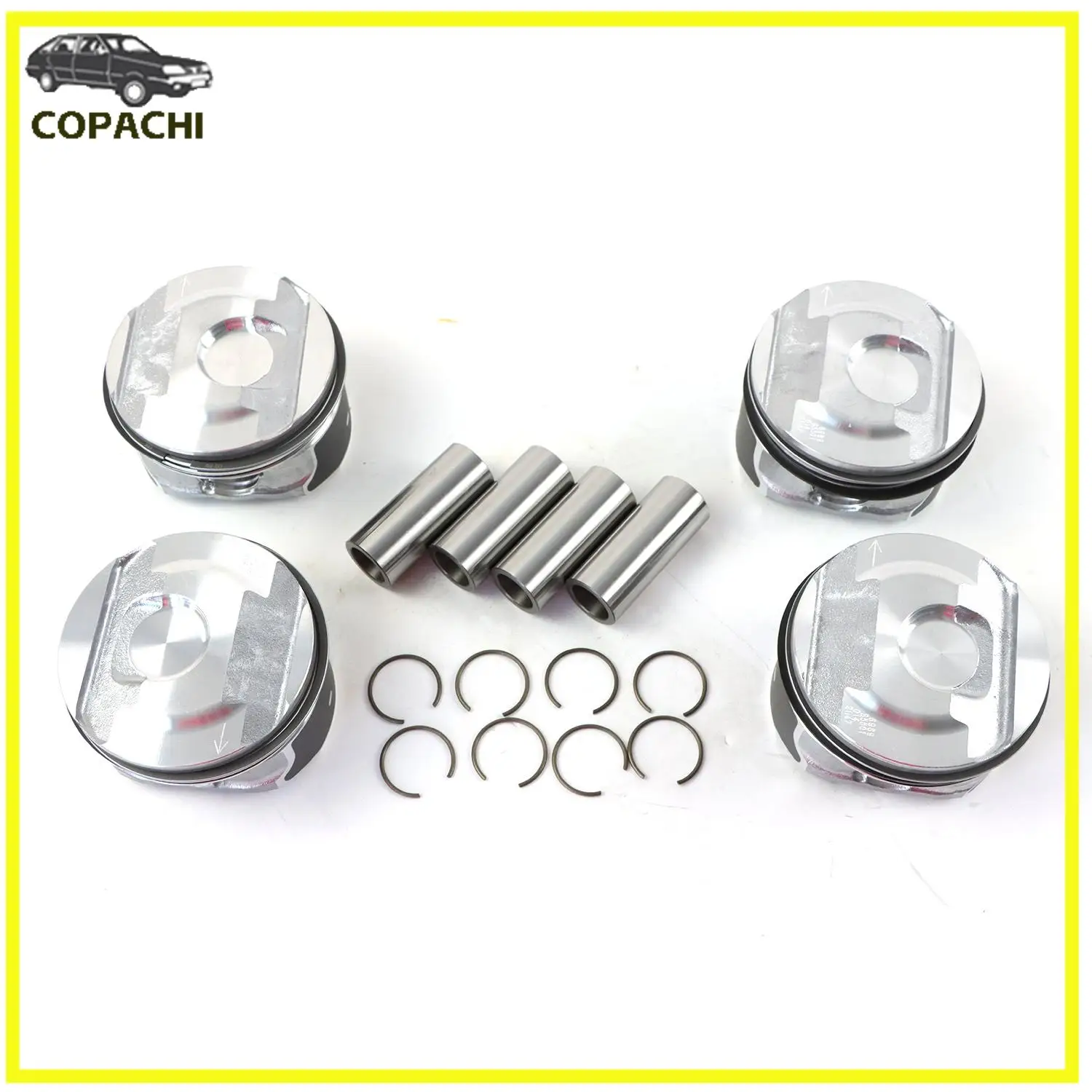 

4pcs Pistons&Rings Kit +0.5 12652809 for Buick GL8 ES Cadillac ATS XT5 Chevrolet Car Accessories Parts Replacement