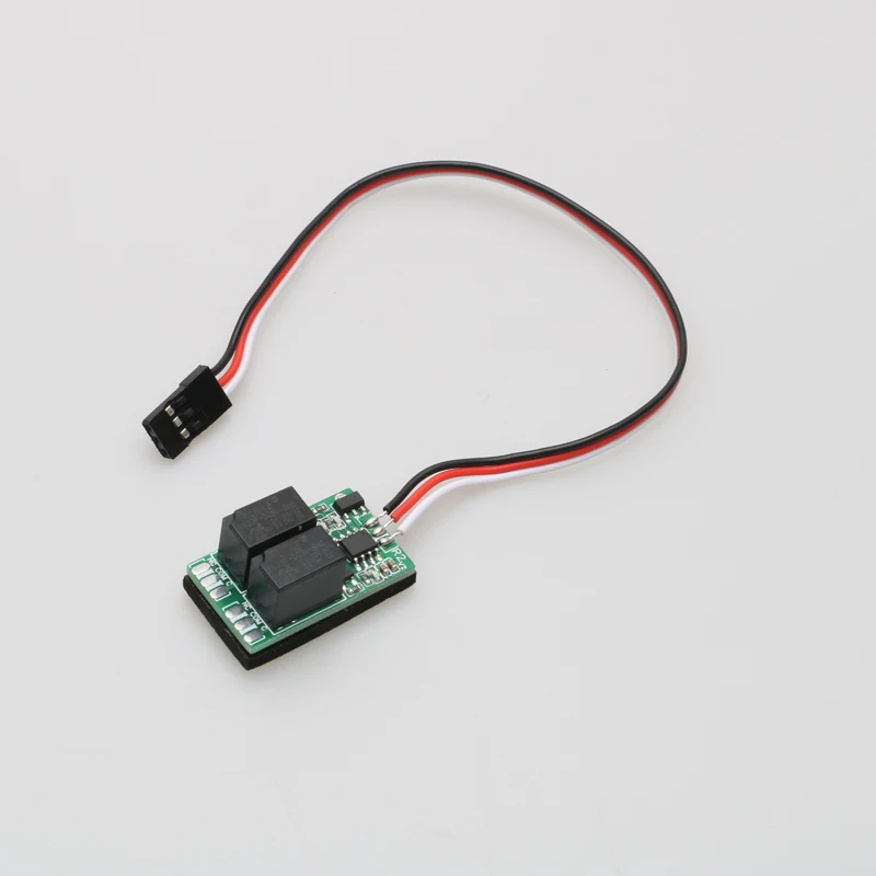 6-12V Wide Voltage 2A Current 1CH Micro Relay Two-way Electronic Switch Module Lightweight Modified Accessories For RC Airplane