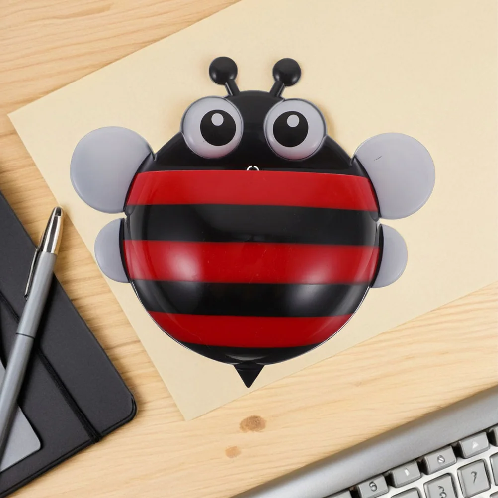 2 قطعة أصحاب قلم النحل المغناطيسي السبورة الثلاجة علامة تخزين مكتب منظم كوب القلم البلاستيكي متعدد الوظائف #5