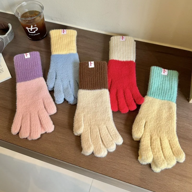 gants-en-laine-tricotes-chauds-couleur-dopamine-pour-femme-compatibles-ecran-tactile-pour-le-cyclisme-cinq-doigts-resistance-au-froid