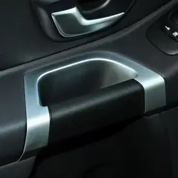 For  Volvo XC90 Door handle New Microfiber leather cover door inner handle protective cover Car interior 4pcs/ set