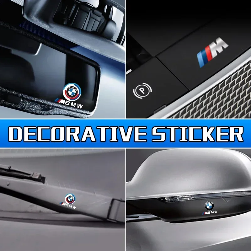 Автомобильная наклейка, наклейки с центральным управлением, эмблема для BMW 1, 2, 3, 4, 5, 6 7 Z X серии Z4 G11 G30 X1 F48 X2 F39 X3 G01 X4 G02 X5 G05 X6 G06
