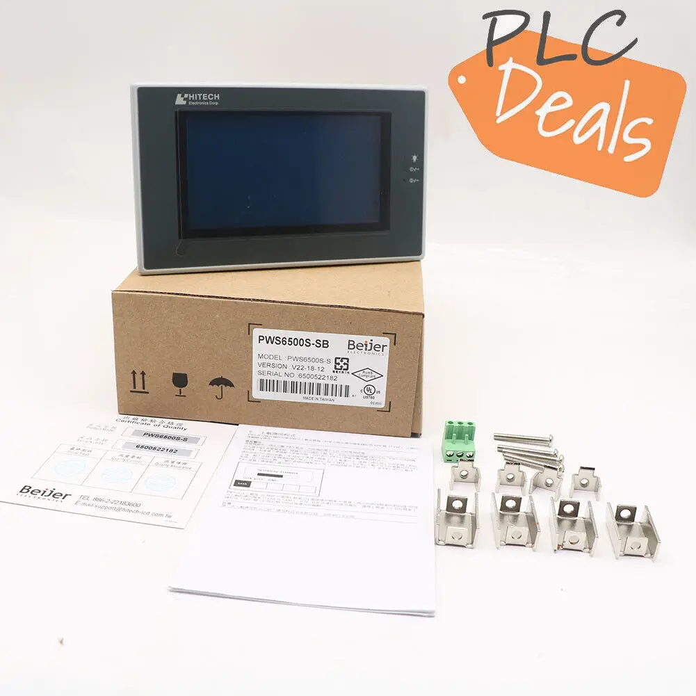 1PC Hitech Hmi PWS6500S-S Fast Shipping