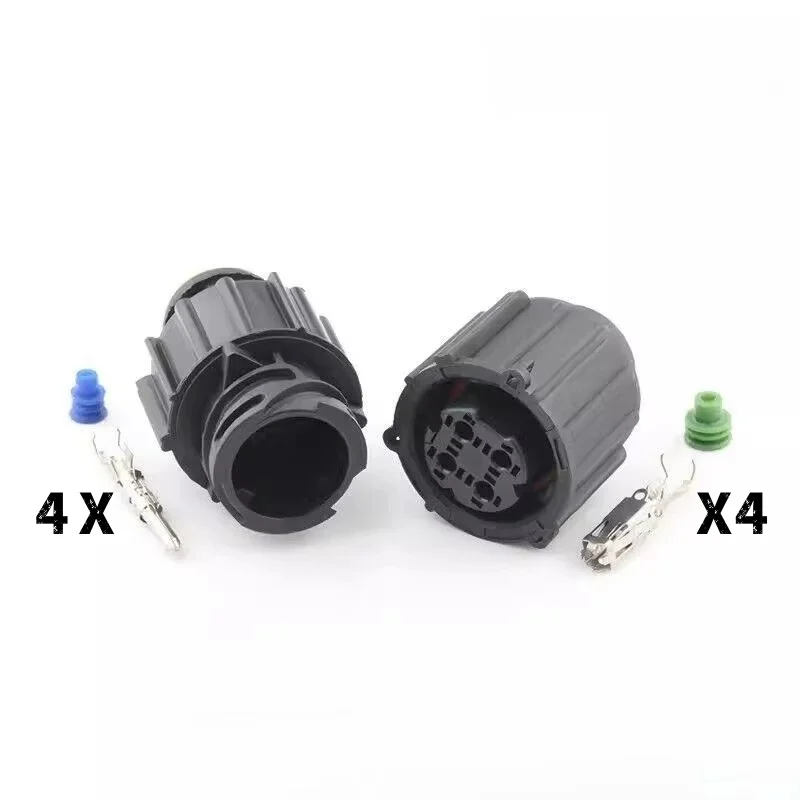 

1-20SET DJ3043YB-2.5-11/21 auto Waterproof connector 4 pin automotive Plug famale male socket Includes terminal seal