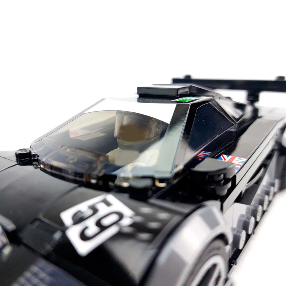 Poladeer 295PCS Velocidad ​ ​ Champion Le Mans-coche deportivo de carrera de resistencia, bloques de construcción personalizados, juguete educativo, modelo, regalo de vacaciones