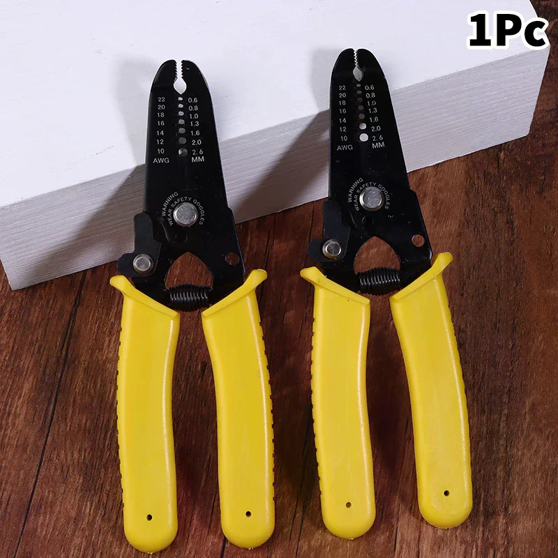 Multifunctional Wire Strippers 6 Inch Wire Cutters Cable Stripper Cable Wire Crimping Wire Stripper Pliers Tools