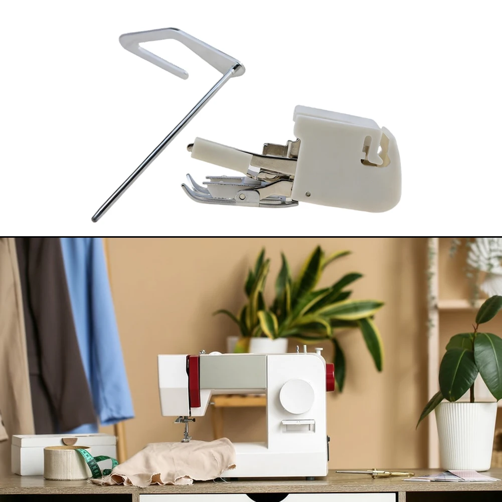 

Accessories For Low Shank Machines Even Feed Foot Presser Foot White Even Feed Foot Plastic And Metal Construction
